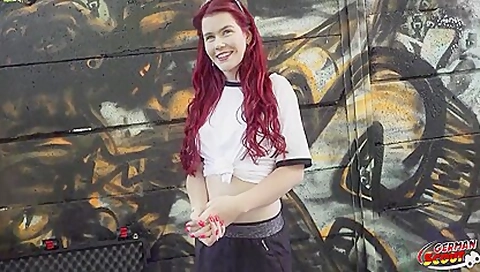 Redhead Football Fan Mia May Pickup For Public Anal Fuck At Public Viewing 17 Min