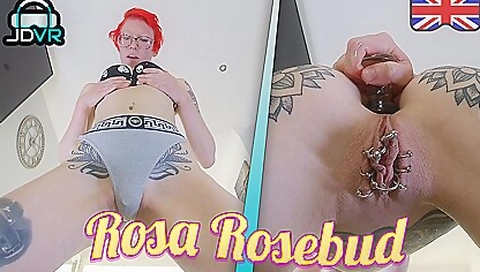 Face-sitting With Anal Play With Rosa Rosebud