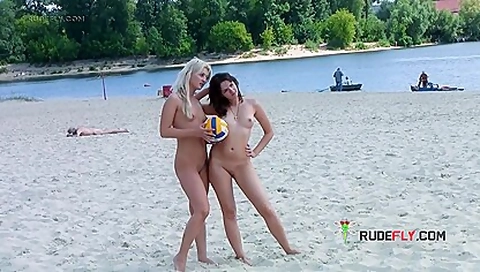 Adorable Nudist teen 18+ Friends