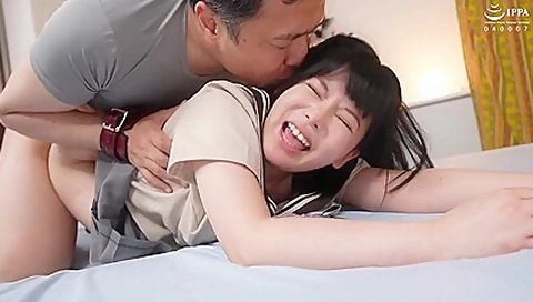 [focs-090] 138cm Minimalist Beautiful Uniformed Girl With Overwhelmingly Big Cock In A 3-way! 5 Situations Riri Minase Video - Teaser Video